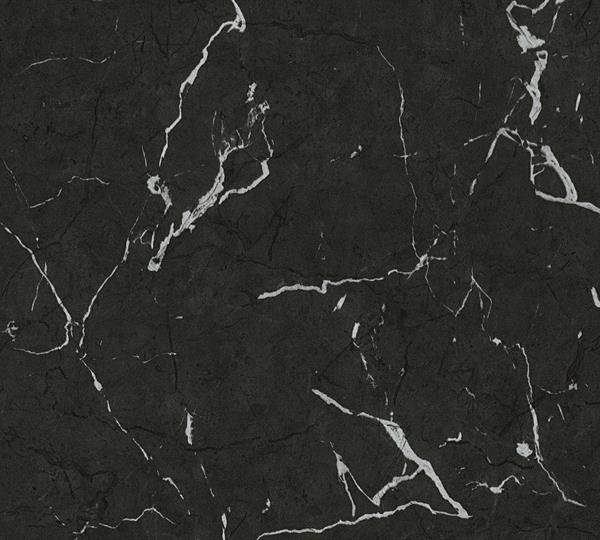 METROPOLITAN STOR. 2 PARATO TNT EFFETTO MARMO NERO 10x0,53mt