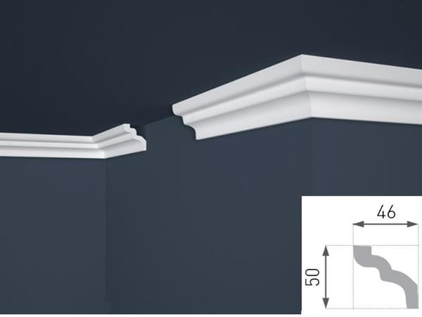 CORNICE POLISTIRENE 5X4.6X 200CM CF 75 pz