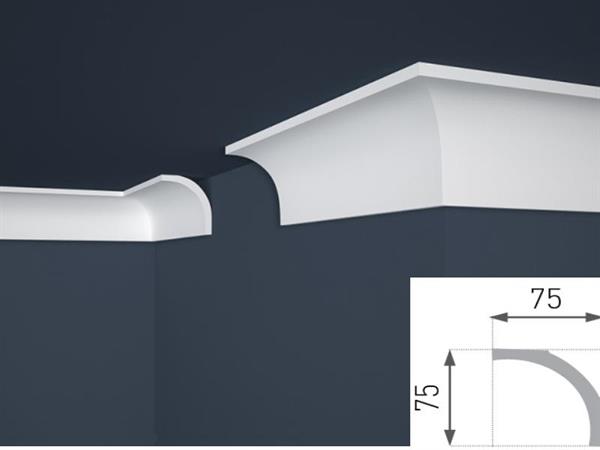 CORNICE POLISTIRENE 7.5X7.5X200CM CF 40 pz