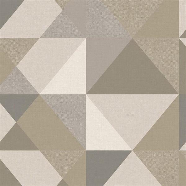 BOTANIKA PARATO IN TNT GEOMETRICO GRIGIO BEIGE 10x0,53 mt