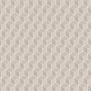 BOTANIKA PARATO IN TNT GEOMETRICO GRIGIO BEIGE 10x0,53 mt