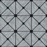 RAFFIAS PARATO VINILICO GEOM.BLACK/GREY 10X0,50MT