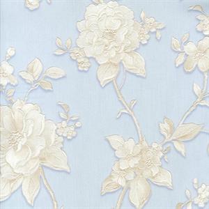 BALI PARATO IN TNT FIORI AZZURRO 10x0,53 mt