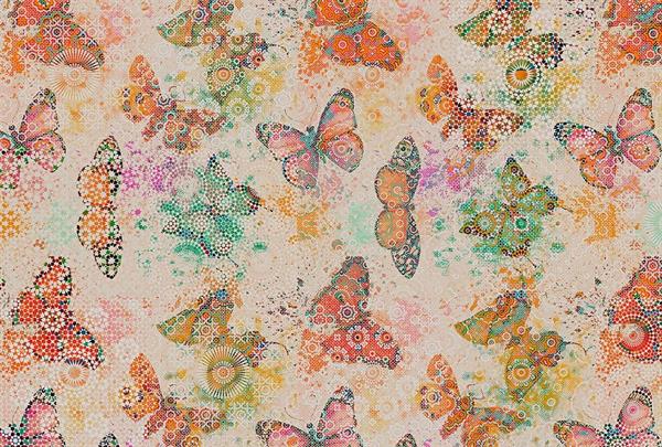 STAMPA DIG AL MQ SU SUPPSTRUKTURVLIES PLUS MOSAIC BUTTERFLIES2 A