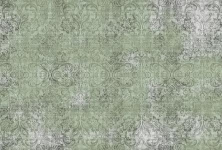 STAMPA DIG AL MQ SU SUPP200g/mq MICA OLD DAMASK2 VERDE