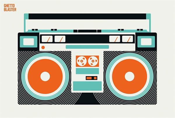 ARTIST STAMPA DIGITALE  TNT GHETTO BLASTER MIS.270X400CM