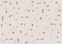 DIVERSITY PARATO VINILI.PIXEL BEIGE MULTICOLOR 10x0,50 mt