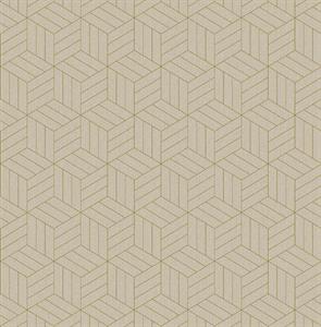 PARATO EUPHORIE TIFFANY TNT  GEOMETRICO BEIGE 0,53X10MT