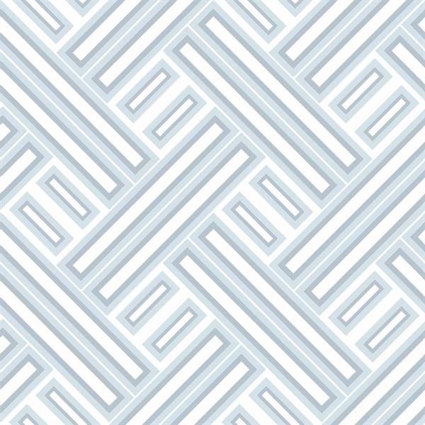 GEOMETRIX PARATO TNT GEOMETRICO BIANCO E AZZURRO 10x0,53mt