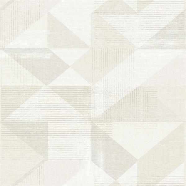 GEOMETRIX PARATO TNT GEOMETRICO GRIGIO E BEIGE 10x0,53mt