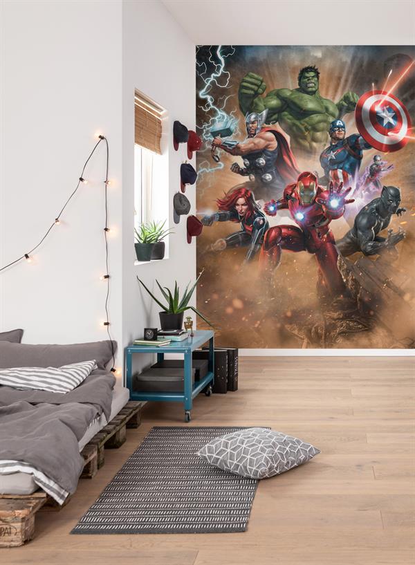 FOTOMURALE WONDERLAND   /IN TNT AVENGERS 200X280 CM (4TELI)