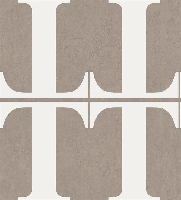 LLAUT PARATO TNT GEOMETRICO BEIGE BIANCO 10x0,5mt