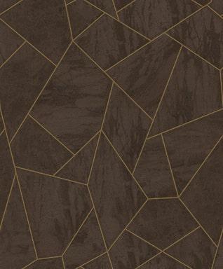 THOM PARATO VINILICO    GEOM.BROWN/GOLD 10,05X0,53MT