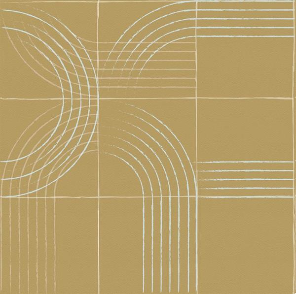 VIBRA PARATO VINILICO   GEOM.ORO/GRIGIO MIS.50X1000CM