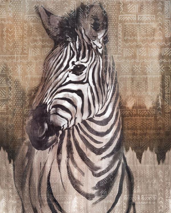 FOTOMURALE KOMAR HOME 4 SU TNT ZEBRA MIS. 200X250 cm