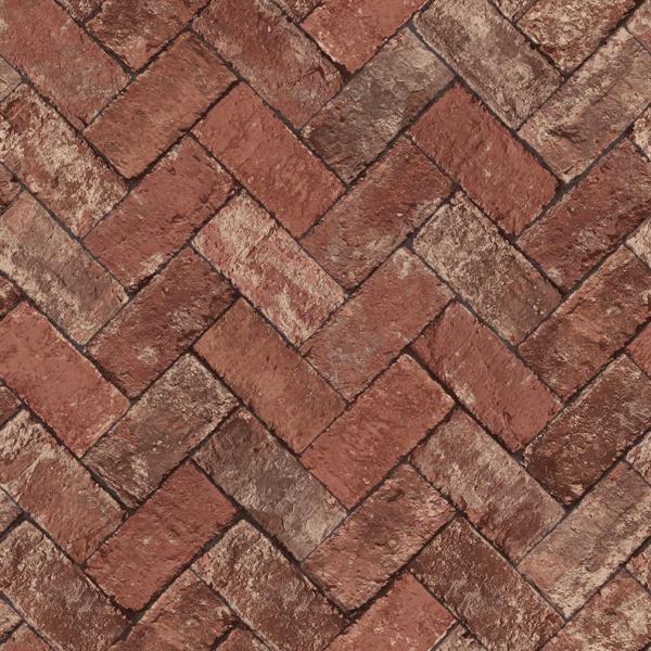 PARATO JUST KITCHEN PVC/TNT GEOM.TERRACOTTA 0,53X10MT