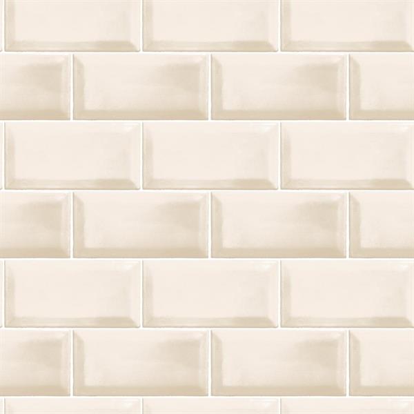 PARATO JUST KITCHEN PVC/TNT GEOM.BEIGE 0,53X10MT