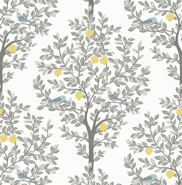 PARATO BRITISH 3 IN PVC FOLIAGE LEMON 0,53X10,05MT