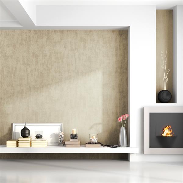 PARATO DIVINO IN TNT    MATERIAL GOLD BEIGE 0,53X10,05MT