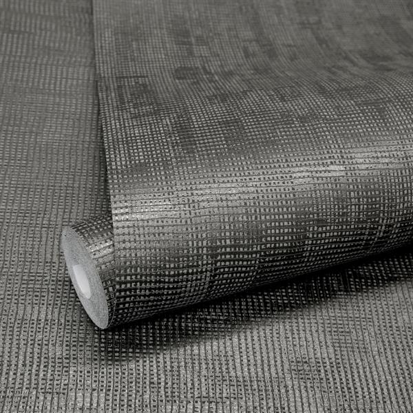 PARATO PRECIOUS IN TNT  DESIGN DARK GREY 0,53X10,05MT