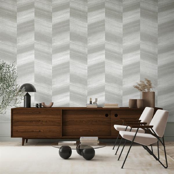 PARATO DIVINO IN TNT    GEOM.LIGHT GREY 0,53X10,05MT