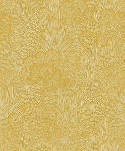 PARATO BRAZIL IN TNT    FOLIAGE YELLOW CITRON 0,53X10,05MT