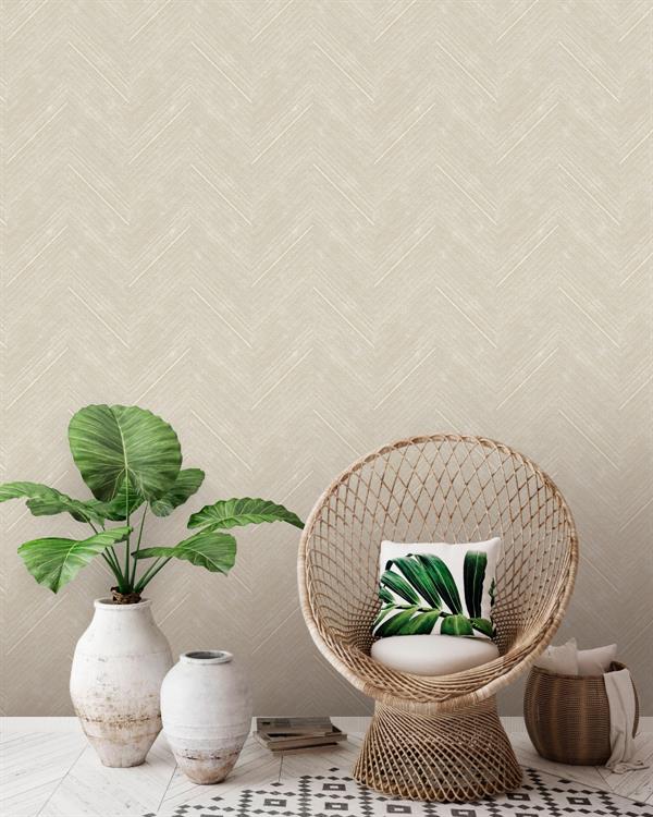 PARATO PERLA PVC/TNT    GEOM.LIGHT NATURAL MIS.0,53X10,05MT