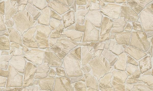 PARATO TERRA DI CASA    PVC/TNT STONES SABBIA 0,53X10,05MT