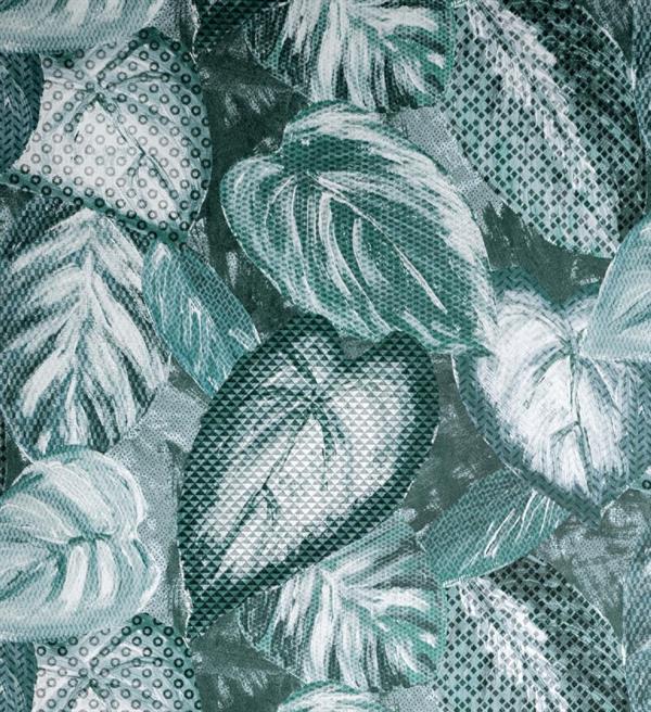 PARATO PEPPER IN TNT    FOLIAGE LIGHT BLUE 0,70X10,05MT