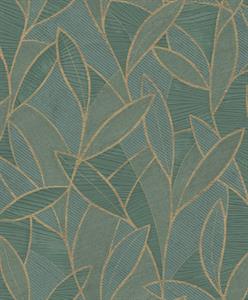 PARATO ALLURE PVC/TNT   FOLIAGE GREEN MIS.0,53X10,05MT