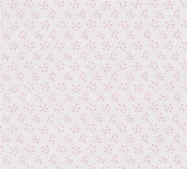 PARATO COUNTRY CHARME   PVC/TNT FLOWERS PINK 0,53X10,05MT