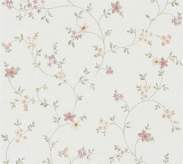 PARATO COUNTRY CHARME   PVC/TNT FLOWERS MC 0,53X10,05MT