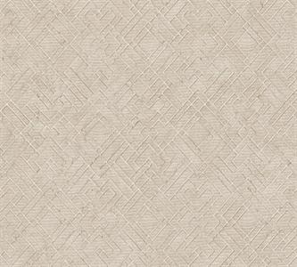 PARATO CITY SHAPES PVC/ TNT GEOM.TAUPE 0,53X10,05MT