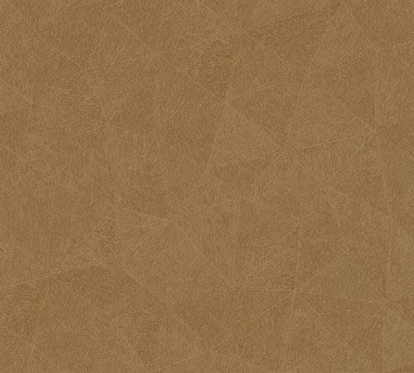 PARATO CITY SHAPES PVC/ TNT GEOM.BROWN 0,53X10,05MT