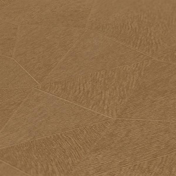 PARATO CITY SHAPES PVC/ TNT GEOM.BROWN 0,53X10,05MT