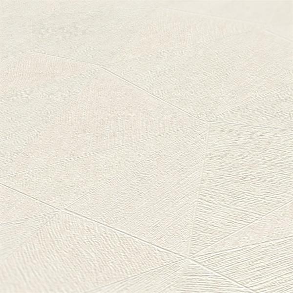 PARATO CITY SHAPES PVC/ TNT GEOM.BEIGE 0,53X10,05MT