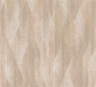 PARATO FUSION PVC/TNT   GEOM.BEIGE MIS.0,53X10,05MT