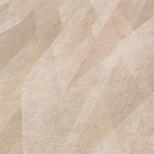 PARATO FUSION PVC/TNT   GEOM.BEIGE MIS.0,53X10,05MT