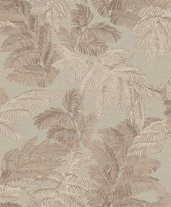 PARATO ARAZZI PVC/TNT   FOLIAGE BEIGE/TAUPE 0,53X10,05MT