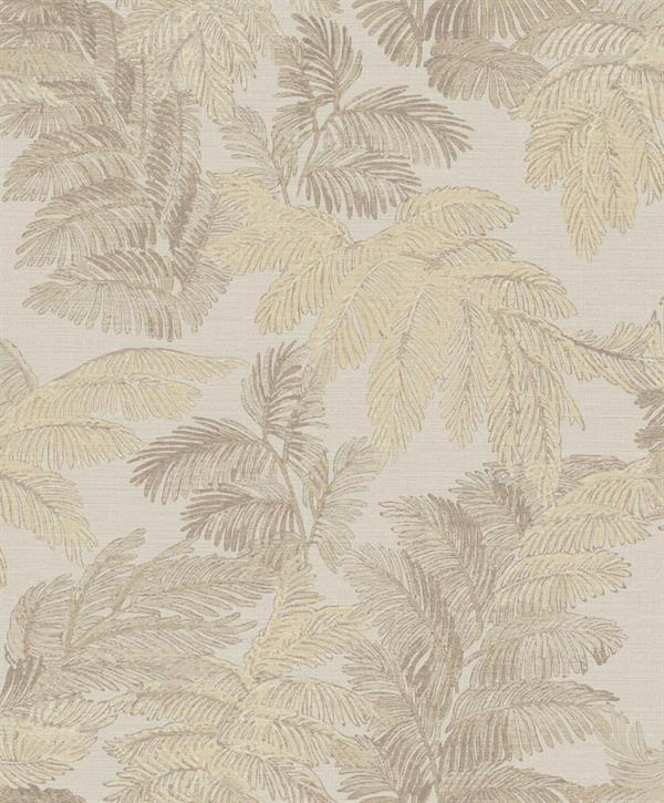 PARATO ARAZZI PVC/TNT   FOLIAGE GOLD GREEN 0,53X10,05MT