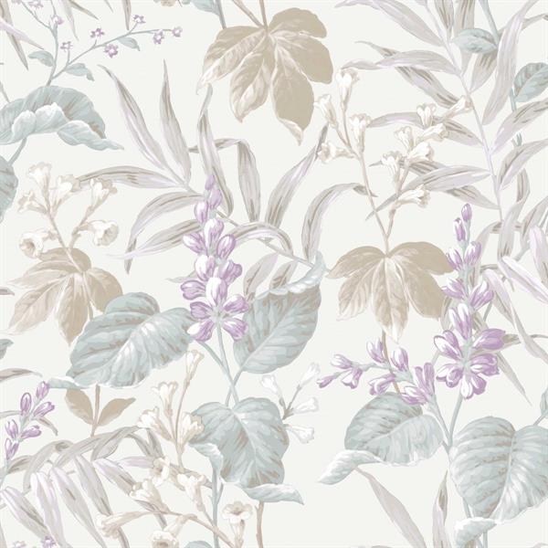 PARATO ARAZZI PVC/TNT   FOLIAGE TAUPE/BEIGE 0,53X10,05MT