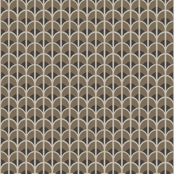 PARATO ARAZZI PVC/TNT   GEOM.BEIGE TAUPE 0,53X10,05MT