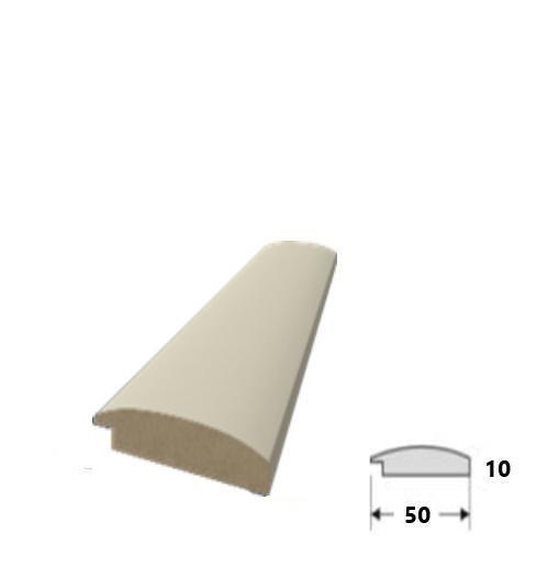 PROFILO PER DOGA MAXI ONDA DELUXE BEIGE .50X10X2750MM (CF.4PZ)