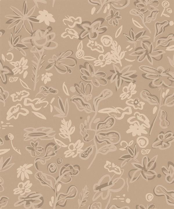 PARATO L'ENFANT TERRIBLE/IN TNT FLOWERS BEIGE 0,50X10MT