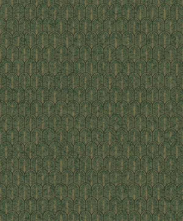 PARATO LUSTRE TNT METAL /DESIGN GREEN/GOLD 0,53X10,05MT