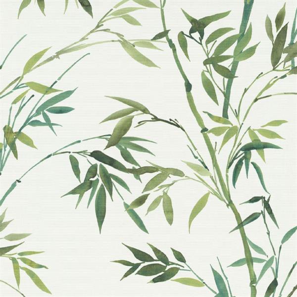 PARATO TROPICALIA PVC   /TNT FOLIAGE GREEN 0,53X10,05MT