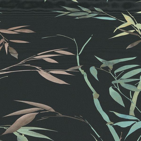 PARATO TROPICALIA PVC   /TNT FOLIAGE BLACK 0,53X10,05MT