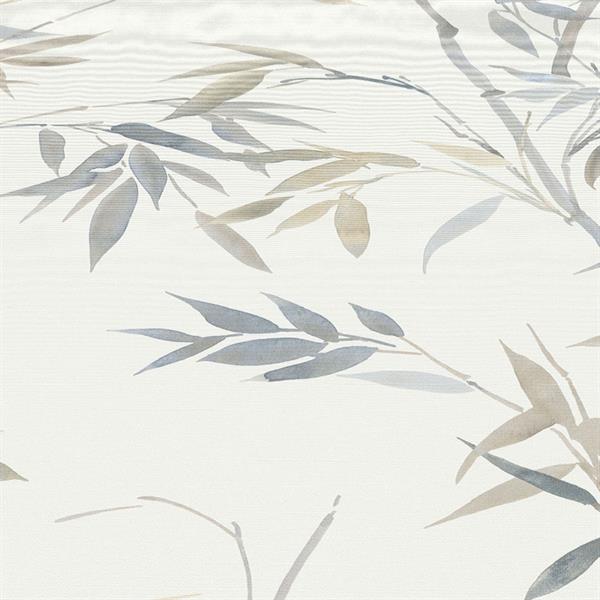 PARATO TROPICALIA PVC   /TNT FOLIAGE WHITE 0,53X10,05MT