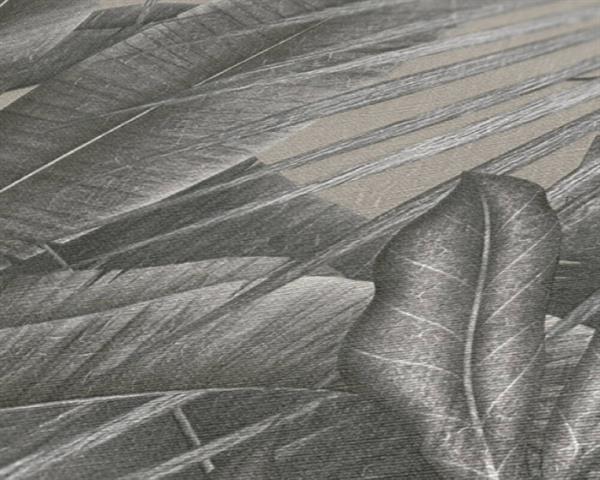 PARATO HOMECOMING PVC   /TNT FOLIAGE GREY 0,53X10,05MT