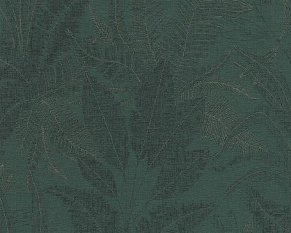 PARATO HOMECOMING PVC   /TNT FOLIAGE GREEN 0,53X10,05MT